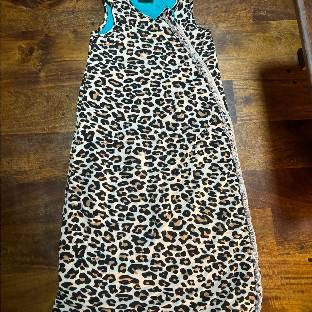 Posh Peanut Leopard Print Baby Sleeper